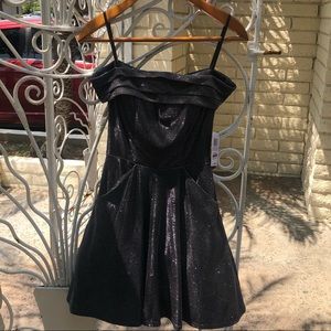 Off the shoulder glitter sparkly gray dress